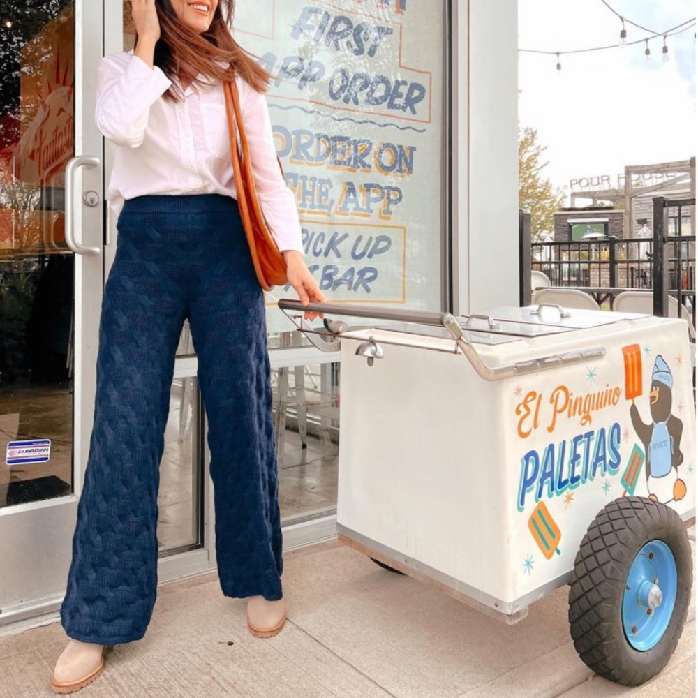 Rachel Comey High-Rise Wide Leg Knit Palazzo Pants - Picture 1 of 8